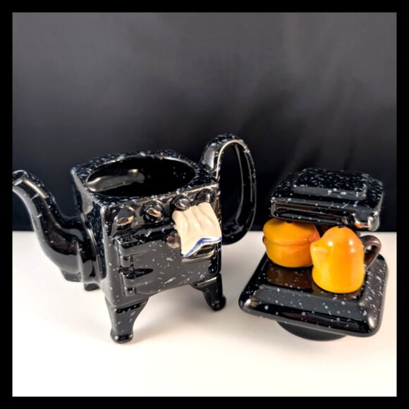 *Bundle For Buyer Vtg. Cardew Design "50's Stove" One Cup Teapot - Picture 5 of 7